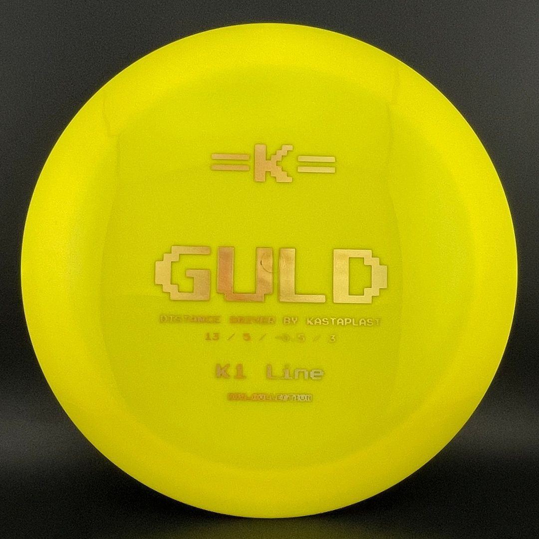 K1 Guld - Controlador de Disco de Golf Retro Guld DGV