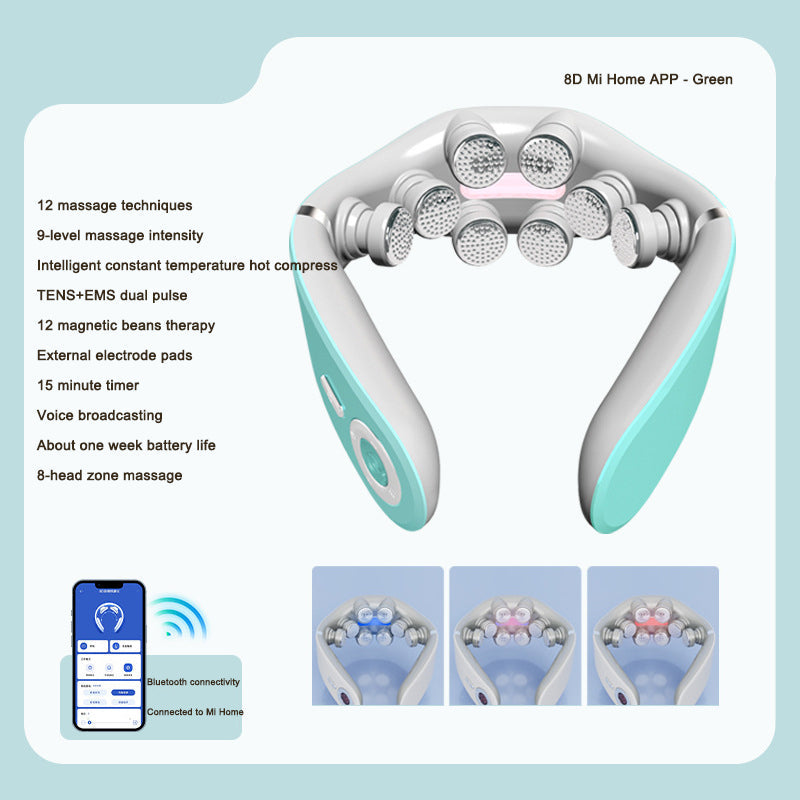 Intelligent Electric Neck Massager for Relaxation