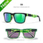 Classic polarized sunglasses for men and women ultra light driving glasses colorful real film sunglasses - Korvel