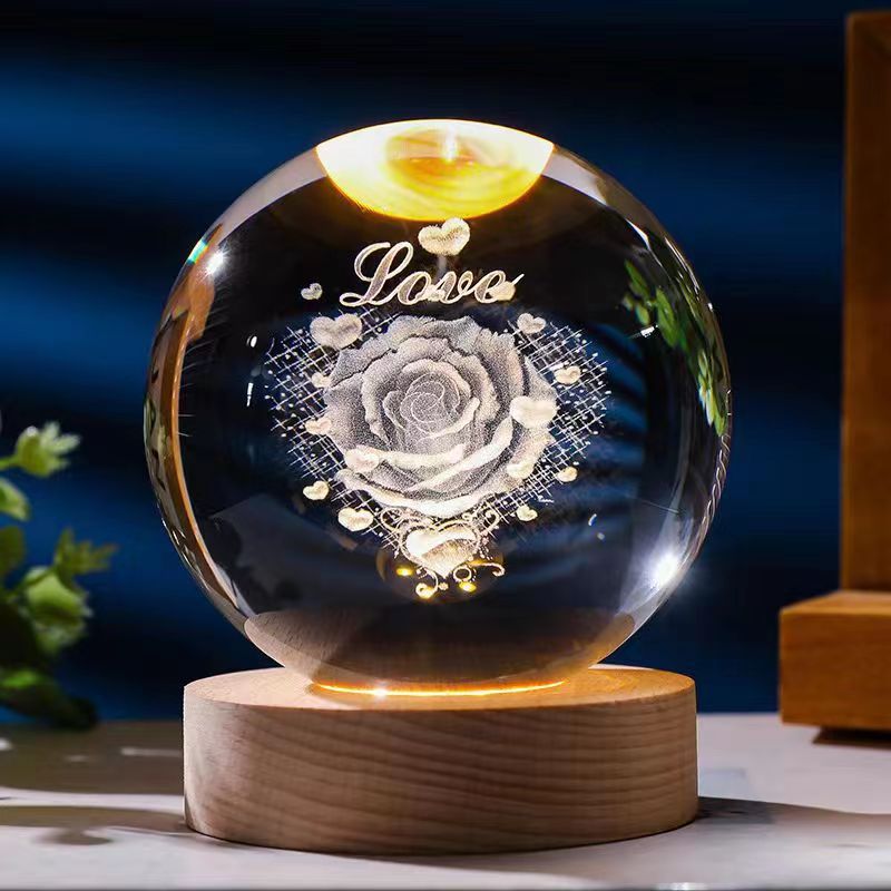 Starry Sky 3D Micro Landscape Crystal Ball Ornament
