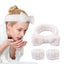 Butterfly Bow Headband & Wrist Strap Set - 3 Pieces