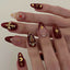 European and American popular manicure wearable nails cross flash diamond explosive wearable nails fake nails - Korvel