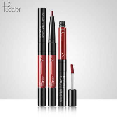 Pudaier Velvet Matte Double-End Lip Gloss