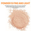 Loose Powder, Fade Fine Lines, Waterproof, Sweat Resistant Makeup Natural Concealer Complete Makeup Powder Light And Delicate - Korvel