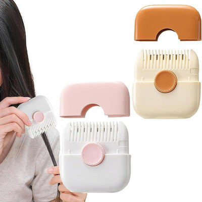 A multifunctional two in one hair clipper for girls at home, designed for trimming broken hair, branching hair, and thinning hai - Korvel