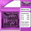 6 sets of Ernie Ball Slinky guitar strings (models 2003, 2215, 2223, 2221, nickel - wound) for electric & acoustic guitars - Korvel