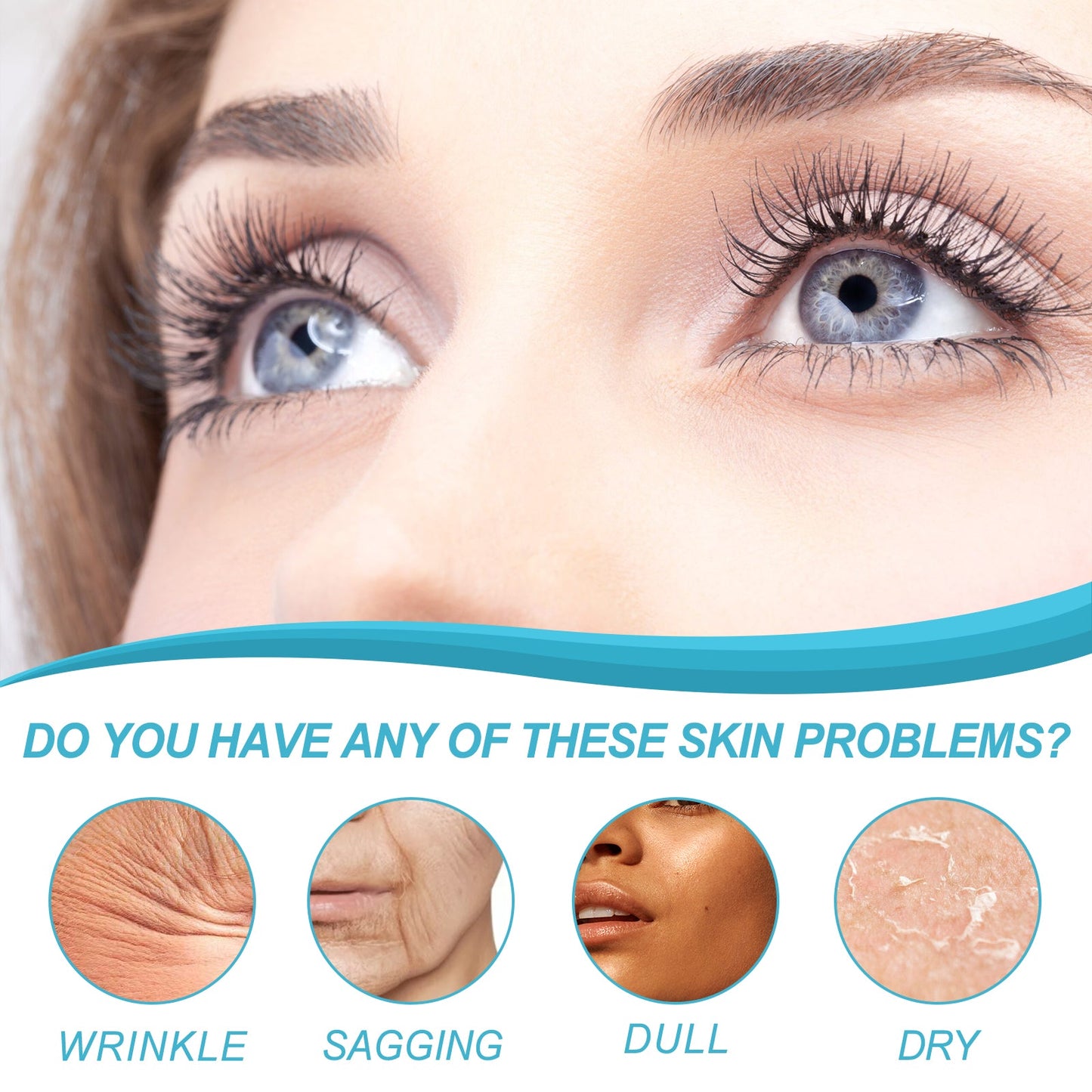Collagen Day & Night Cream, Firming Anti-Wrinkle Lightening Fine Lines Around The Eyes And Anti-Aging Creme - Korvel