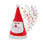 Chapeau de Noël en Peluche Électrique Kawaii avec Lumières