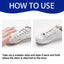 Sneakers Wipes, Small White Shoes Clean Stains Yellow Shoe Edge Decontamination Wash Free White Clean - Korvel