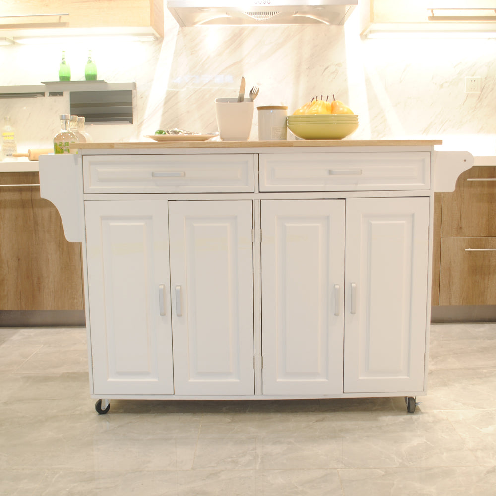 Kitchen Island & Kitchen Cart Mobile Kitchen Island - Korvel