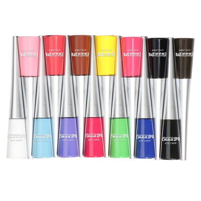 CmaaDu 14 color liquid eyeliner set matte  quick drying  long lasting  no smudge - Korvel