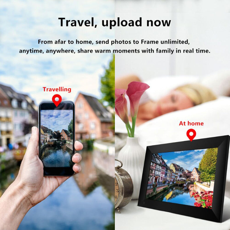 Frameo cloud photo frame WiFi digital photo frame 16G memory smart photo album - Korvel