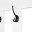39.3'W70.8'H multifunctional corridor shoe cabinet with soft padded nail board and white clothes hanger with entrance hook - Korvel