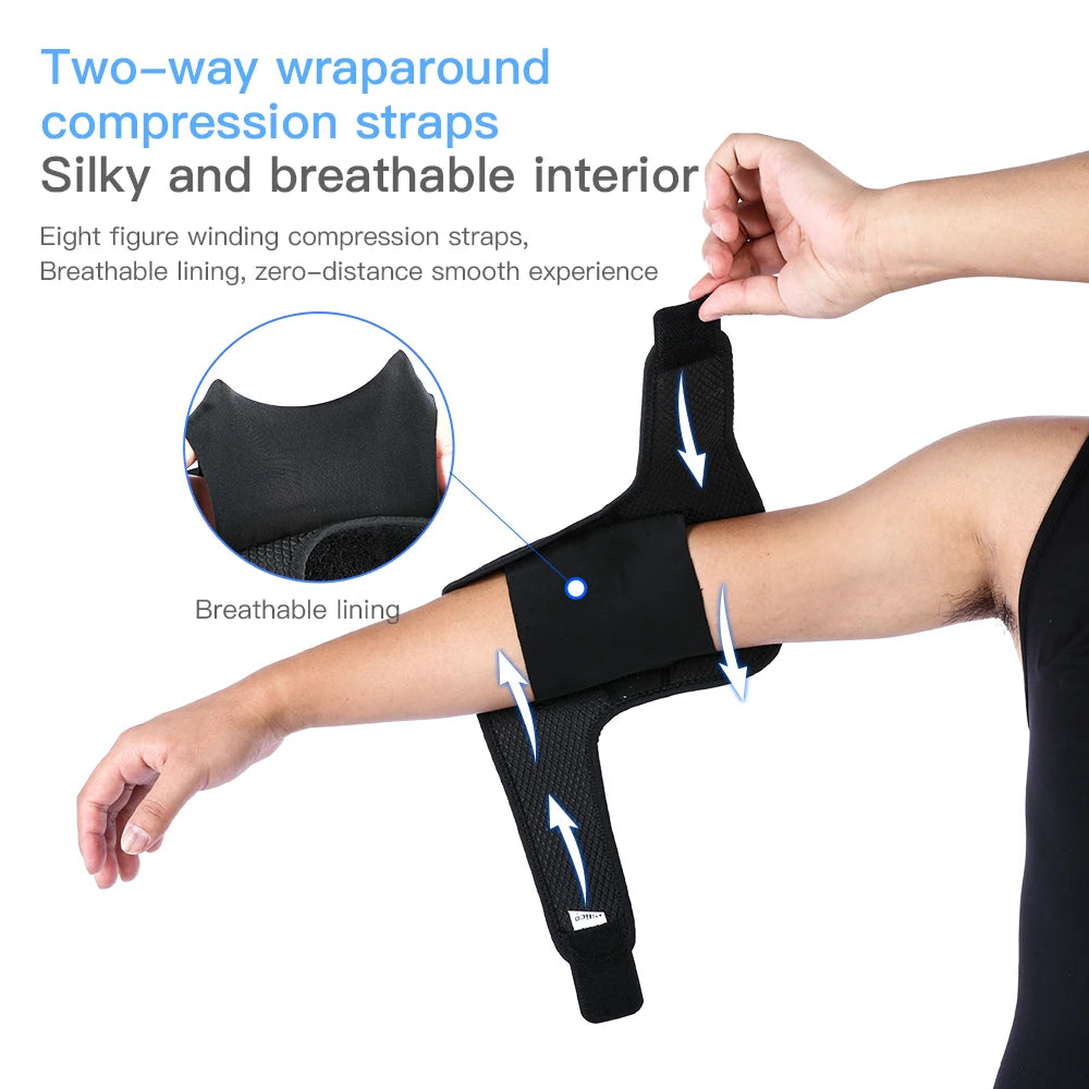 Sports elbow protection men's fitness arm cover arm joint protection warm elbow protection cover - Korvel