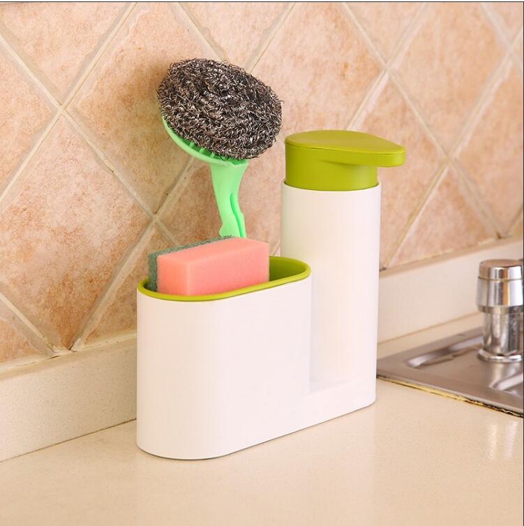 Storage Rack Kitchen New Product Multifunctional Storage Box Sink Soap Solution Storage Bottle - Korvel