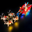 LEGO-Compatible Building Block Lighting for Santa Claus Sled