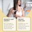 Hair Care Mist Nourishes Scalp, Moisturizes Hair And Shines Castor Oil Repair Spray - Korvel