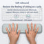 Keyboard mouse wrist rest ergonomic office typing protect relax wrist memory foam mouse pad computer notebook mouse pad - Korvel