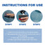Oil Film Cleaning Emulsion, Powerful Stain Removing Oil Film Cleaning Emulsion For Car Window Front Windshield - Korvel