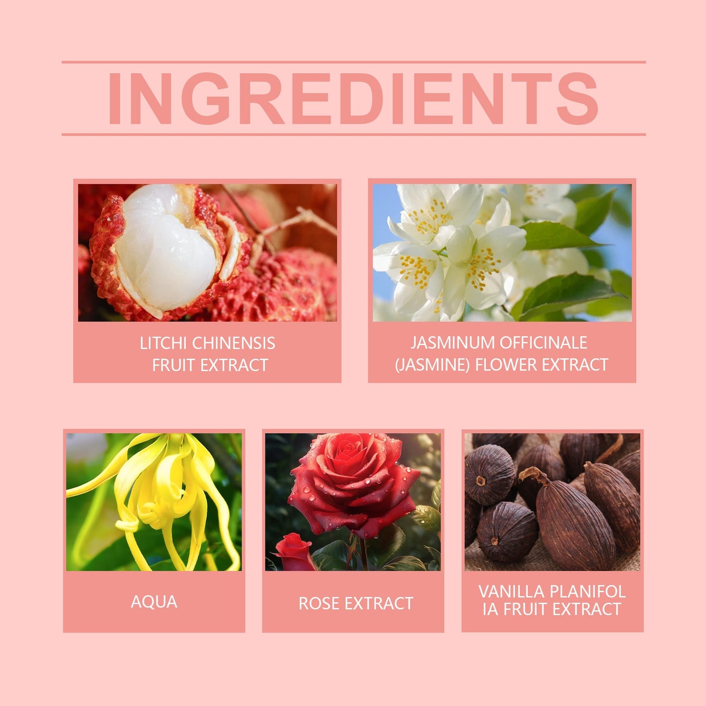 Eau de Parfum Lychee Crystal Crown - Parfum frais et élégant
