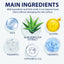 Aloe Vera Care Gel, Hydrating And Refreshing Moisturizing Cream Prevents Dryness And Cracks To Repair Hand Skin - Korvel