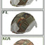 Tactical Multicam Helmet Cover for for Ops-Core FAST PJ Helmet Paintball Wargame Gear CS FAST Helmet Cover - Korvel