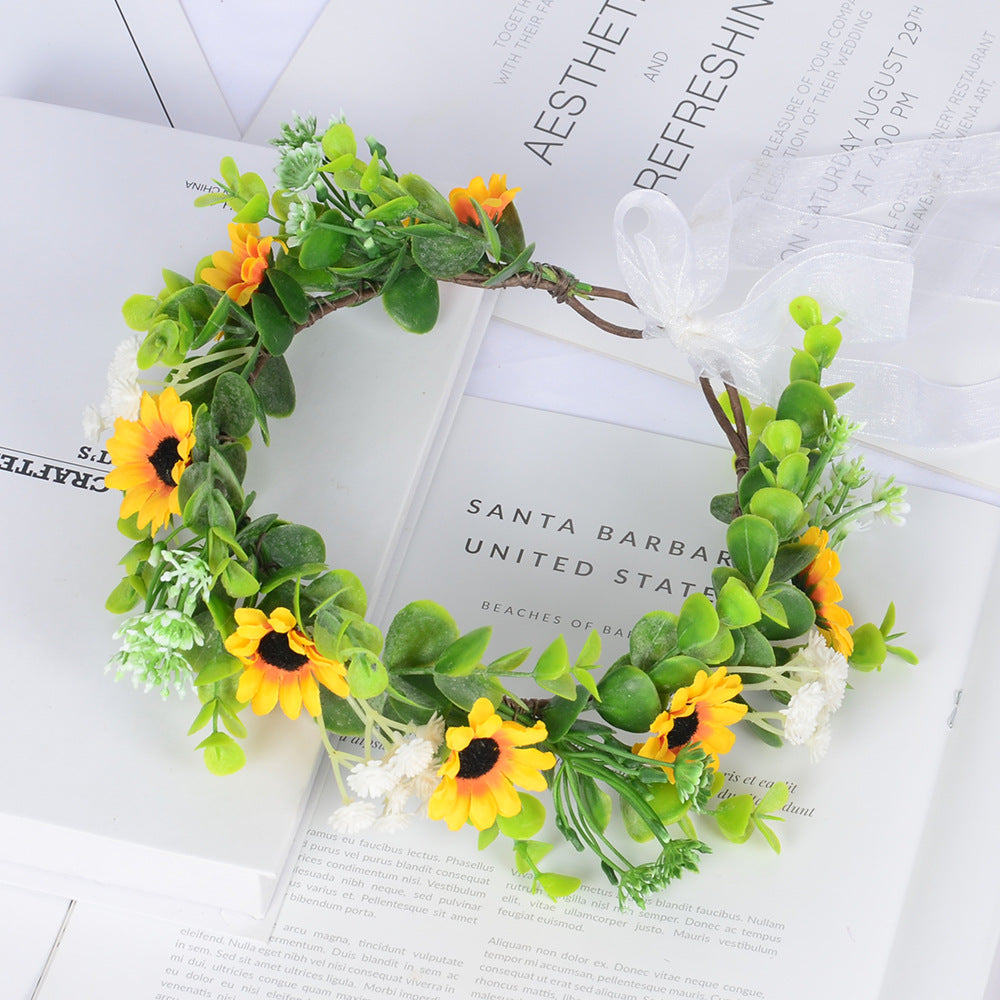 Diadème floral pour enfants pour les sorties printanières