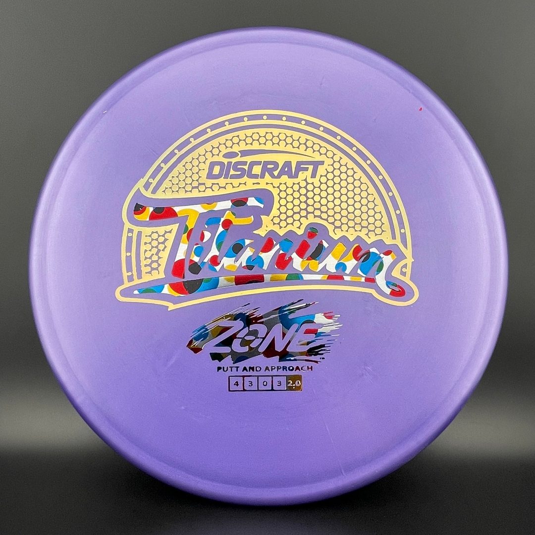 Putter de Disc Golf Titanium Zone - Édition Retirée
