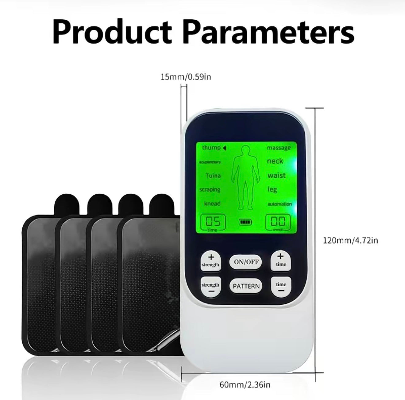 DualPulse Therapy Device for Muscle Comfort
