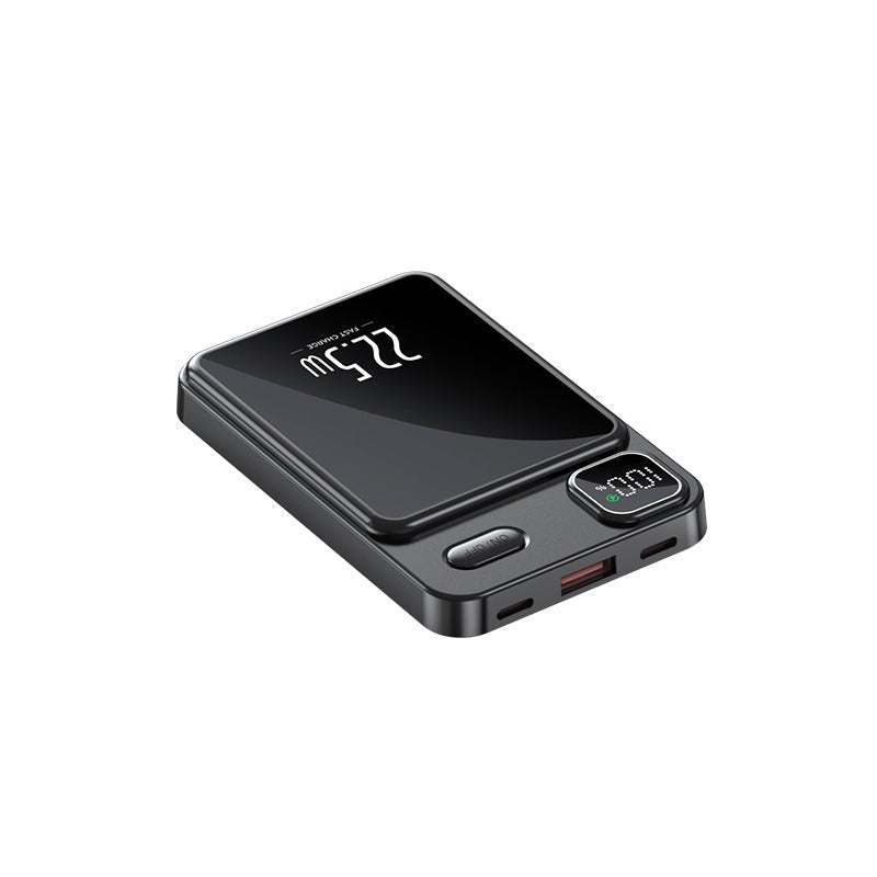 22.5W Fast Charging Wireless Power Bank - Ultra-Thin & Compact