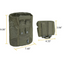 Tactical Dump Pouch Foldable High Capacity Nylon Mesh MOLLE Belt Compatible Lightweight Durable - Korvel