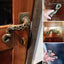 Steampunk retro octopus door handle resin craft - Korvel