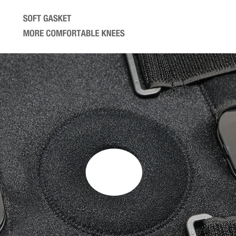 Orthopedic Knee Pad Knee Brace Support-Joint Pain Relif Patella Protector-Adjustable Sport Kneepad Guard Meniscus Ligament - Korvel