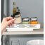 Pull out Rotating Spice Rack Organizer for Cabinet Rotate Makeup Organizer Slide Bottle Box Holder Plastic Seasoning Spice Rack - Korvel