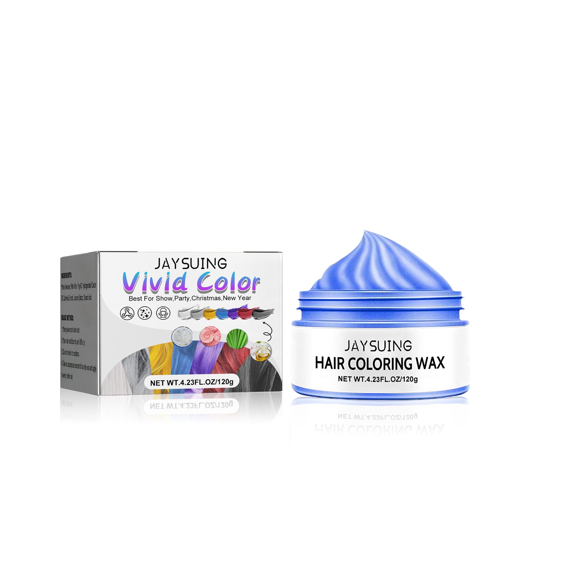 Hair Cream, Covering White Hair, Easy Coloring, Non-Dampening, Tide Color Beauty Hair Cream - Korvel