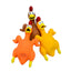 Pet Dog Toy Squeaky Chicken Latex Chew-Resistant for Large and Medium Dogs Boredom Relief Sound-Making Toy for Puppies - Korvel