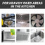 Concentrated Kitchen Greases & Grime Cleaner, Range Hood Oven Stubborn Oil Cleaning Multi-Functional Dirt Cleaner - Korvel