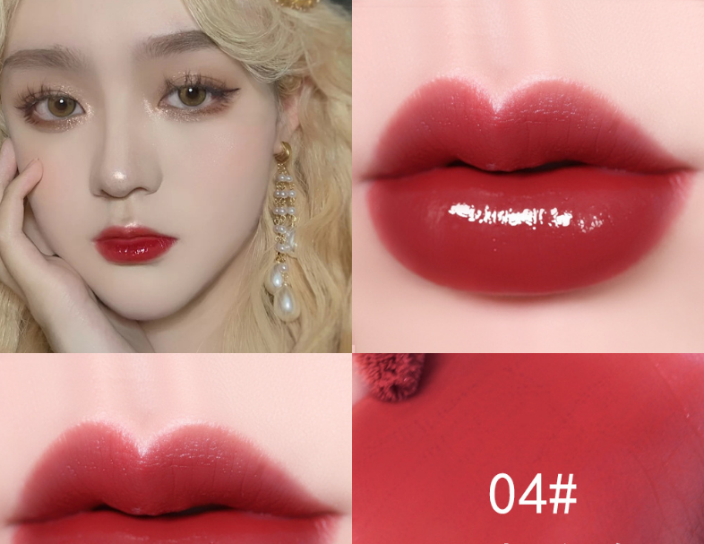 Dudu Lip Gloss Colorless Transparent Lip Gloss Bright Crystal Lip Gloss Glass Lip Fine Glitter Pearl With Shiny Jelly Color - Korvel