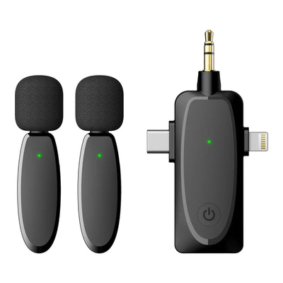 Premium Wireless Lavalier Microphone for Mobile Streaming