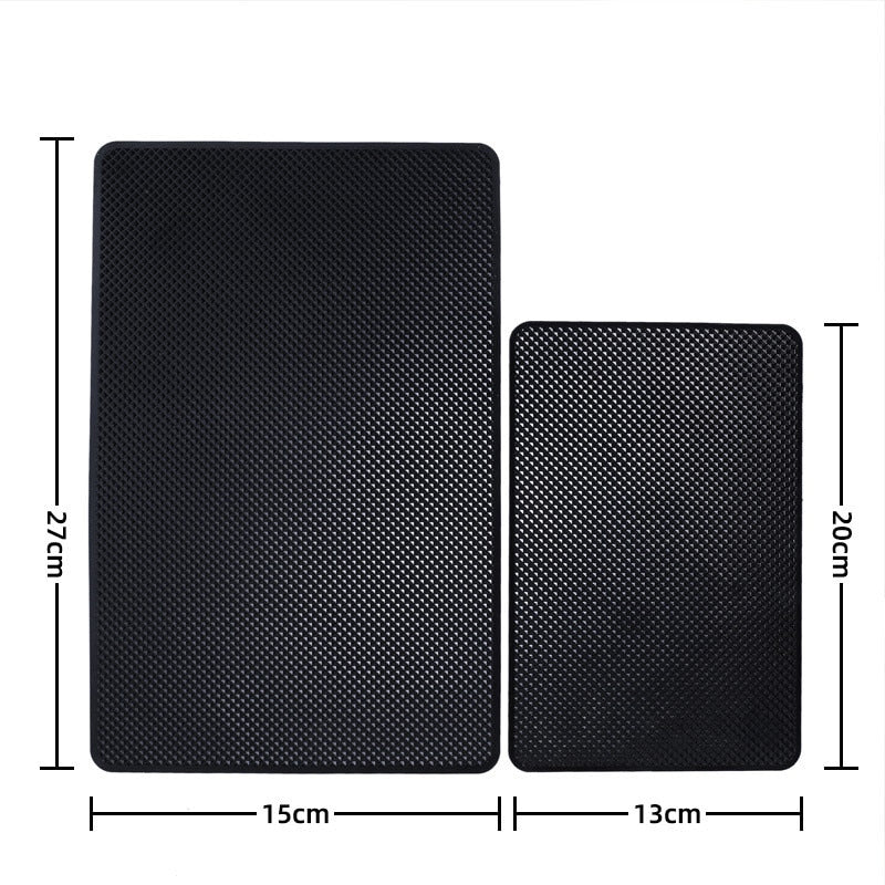 27x15CM Car Dashboard Sticky Anti-Slip PVC Mat Auto Non-Slip Sticky Gel Pad For Phone Sunglasses Holder Car Styling Interior - Korvel