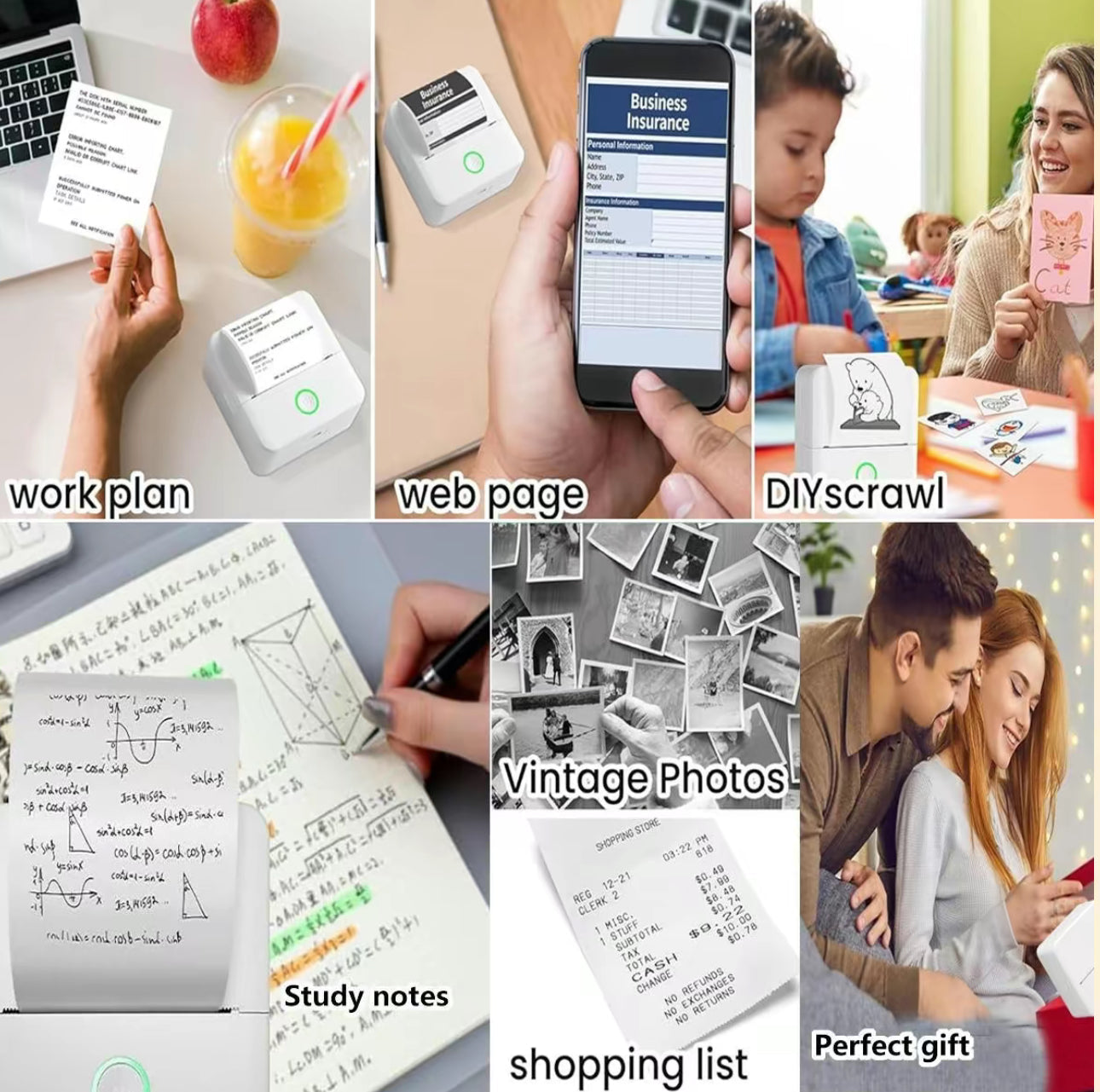 PrintiGo Mini Printer - Korvel