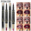Matte Lipstick Wateproof Double Ended Long Lasting Lipsticks Brand Lip Makeup Cosmetics Nude Dark Red Lips Liner Pencil - Korvel