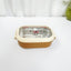 Cartoon cute bear stainless steel portable compartment lunch box with lid - Korvel