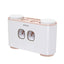Toothbrush rack wall-mounted punch-free bathroom wall-mounted suction toothbrush set - Korvel