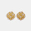 Copper Shell Pearl Stud Earrings - Korvel
