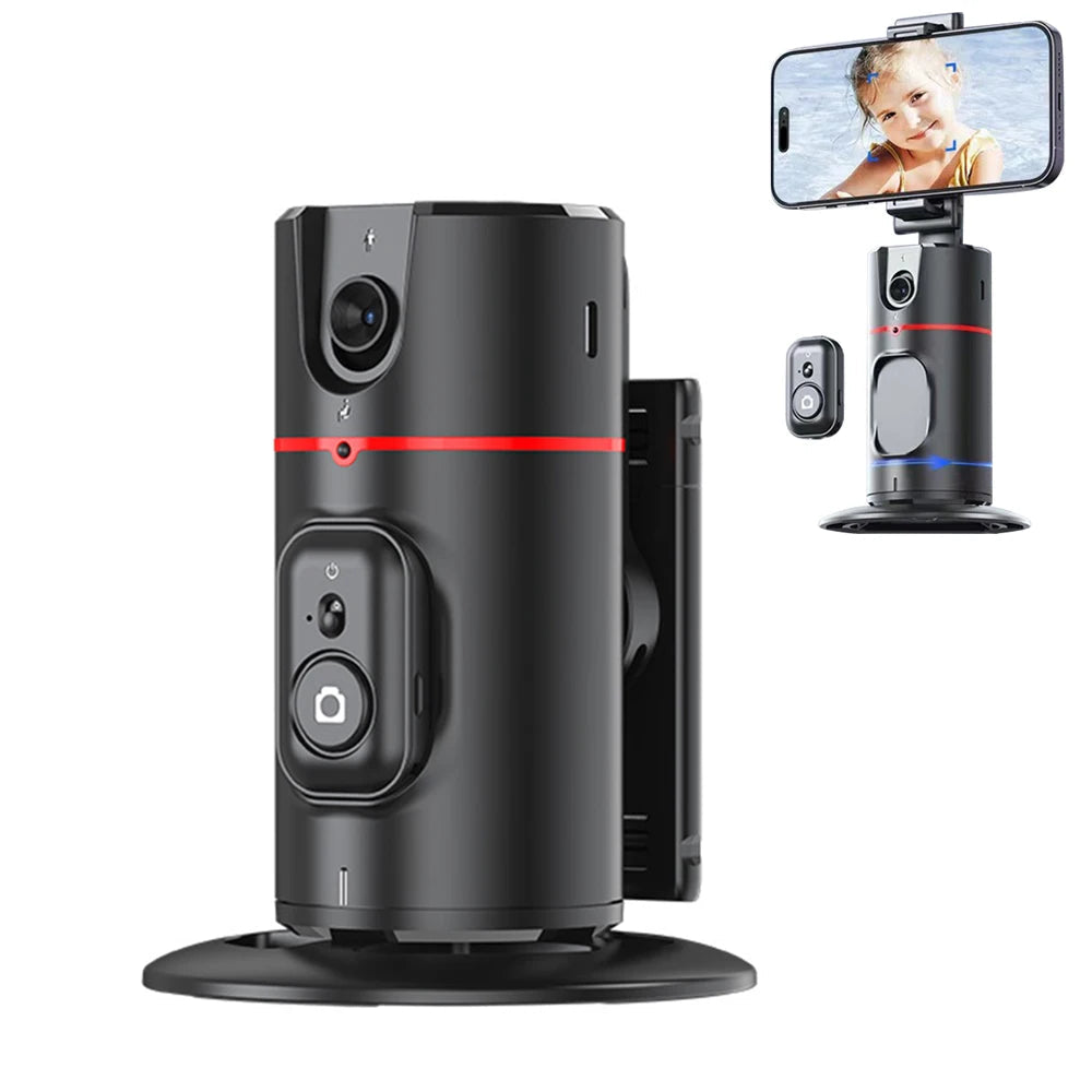 360 Auto Face Tracking Gimbal Auto Tracking Phone Holder Smart Selfie Gimbal Stabilizer with Gesture Control - Korvel