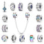 Pendant beads, emerald shaped isolation beads, DIY beads, bracelets, necklaces - Korvel
