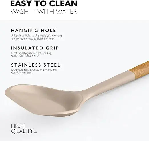 Premium Large Silicone Cooking Utensils Set