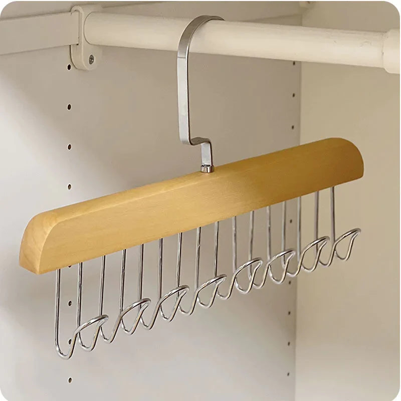 Perchero de Ropa Multi-Gancho para Almacenamiento Organizado