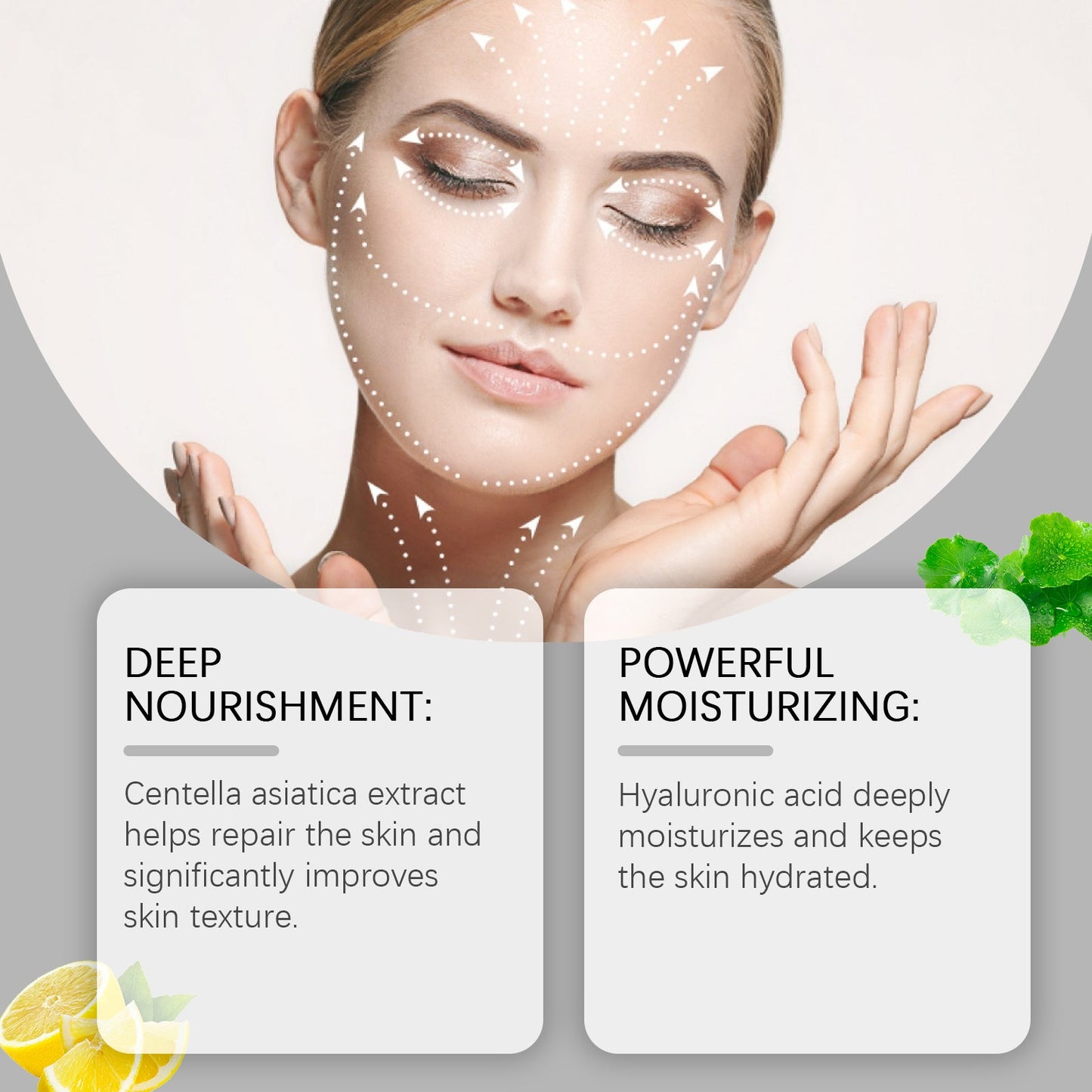 Firming Cream, Gentle Moisturizing Facial Skin Hydrating Moisturizing Skin Care Firming Essence Cream - Korvel